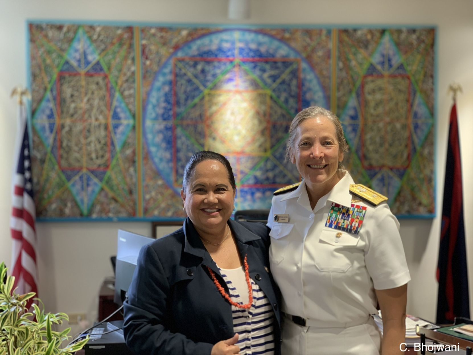 Joint Region commander, legislative speaker meet